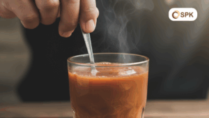Creamy bandrek, best herbal drink option in a rainy days!